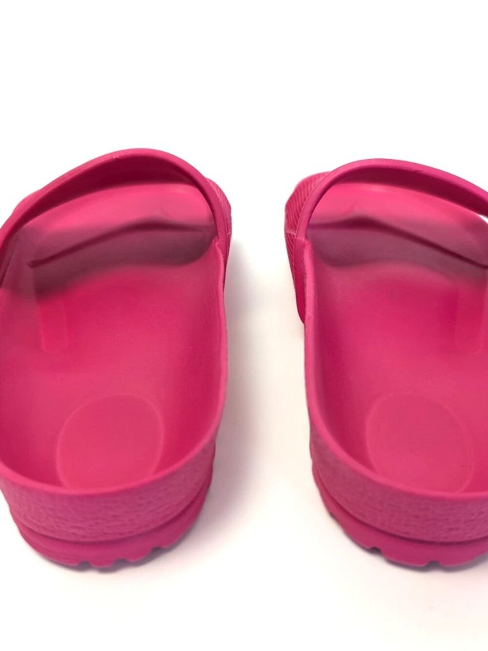 Birkenstock Barbados EVA Slides Hot Pink Women's Sz 8 Beach Essential Recovery - Picture 7 of 8